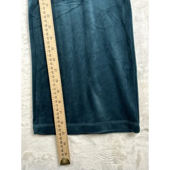 JUICY COUTURE Velour OG Booty Bling Tracksuit Set Sz Large Velvet Green Y2K 90s